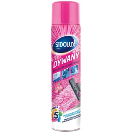 Sidolux Dywany Pianka do czyszczenia, kwiatowa 600 ml