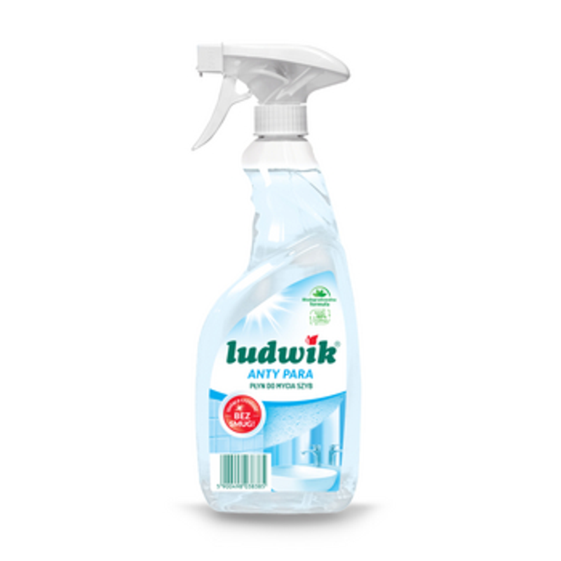Ludwik płyn do szyb i luster 600 ml - anty para