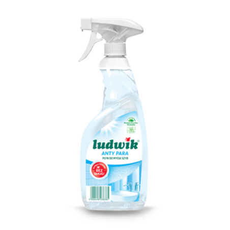 Ludwik płyn do szyb i luster 600 ml - anty para