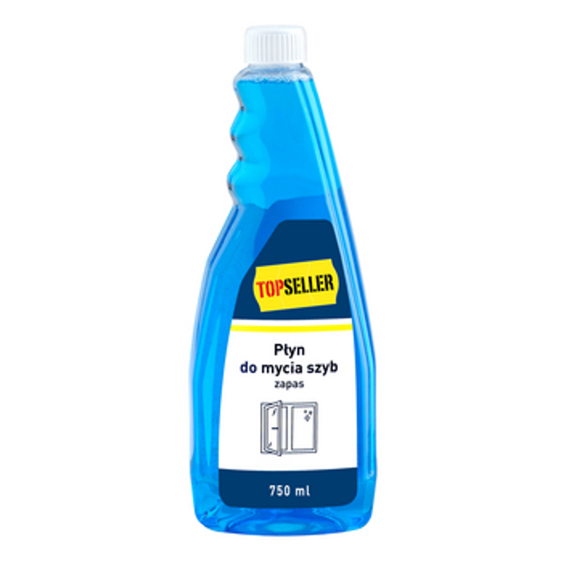 TOPSELLER Płyn do mycia szyb zapas 750 ml