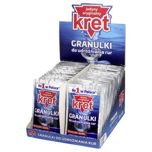 Kret Granulki do udrożniania rur 40g saszetka