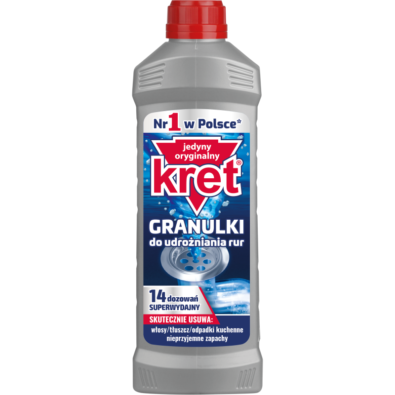 Kret Granulki do udrożniania rur 560g