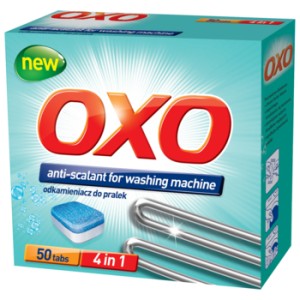 OXO Odkamieniacz do pralek w tabletkach 50szt 800g