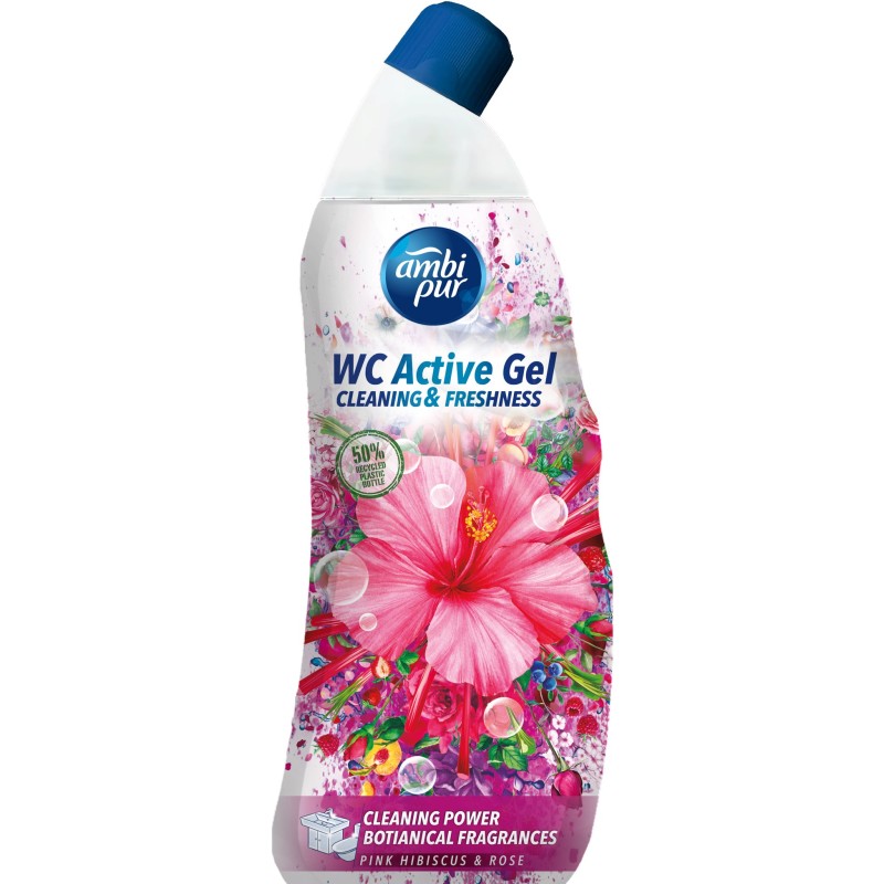 AMBI PURE WC PINK HIBISCUS & ROSE 750ml