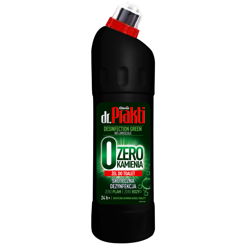 Żel do toalet dr.Prakti WC ZERO KAMIENIA Green 750 ml