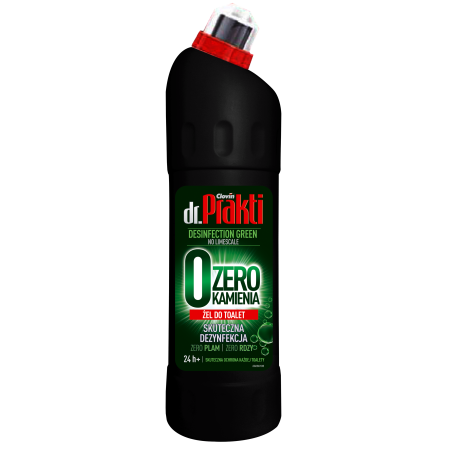 Żel do toalet dr.Prakti WC ZERO KAMIENIA Green 750 ml