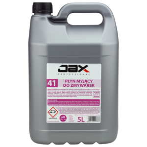 Profesjonalny Płyn Myjący do zmywarek bez chloru Jax Professional "41" 5L