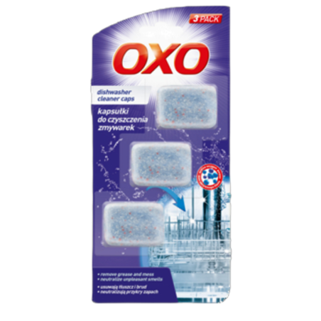 OXO Kapsułki do czyszczenia zmywarek 3 szt 60g