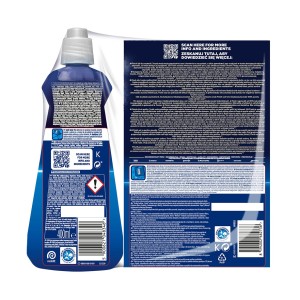 FINISH zestaw płyn nabłyszczający 400ml+sól 1,5kg