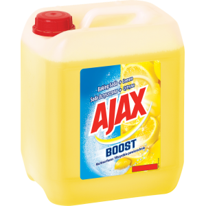 Ajax BOOST Soda oczyszczona i Cytryna Płyn uniwersalny 5 L X2