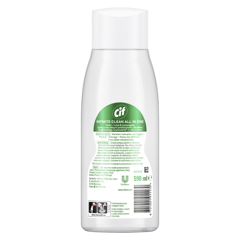 CIF Refill Clean Lime & Lemongrass 590ml