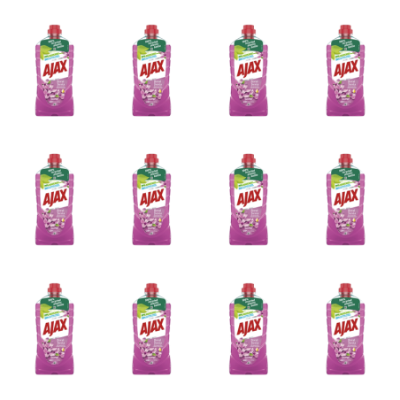 Ajax Floral Fiesta Płyn czyszczący kwiat bzu 1 L X12