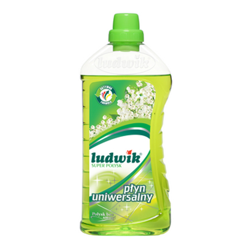 Ludwik płyn uniwersalny 1l - super połysk konwalia