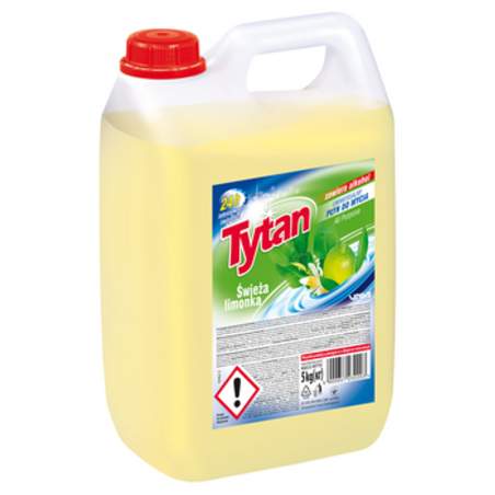 Tytan płyn uniwersalny do mycia ŚWIEŻA LIMONKA 5kg