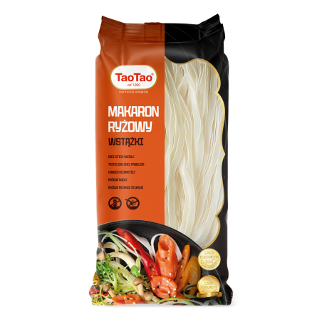 Makaron ryżowy wstążki 200g TAO TAO