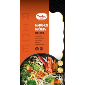 Makaron ryżowy wstążki 200g TAO TAO