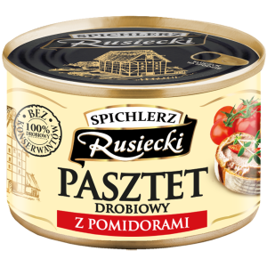 Spichlerz Rusiecki Pasztet drobiowy z pomidorami 160g