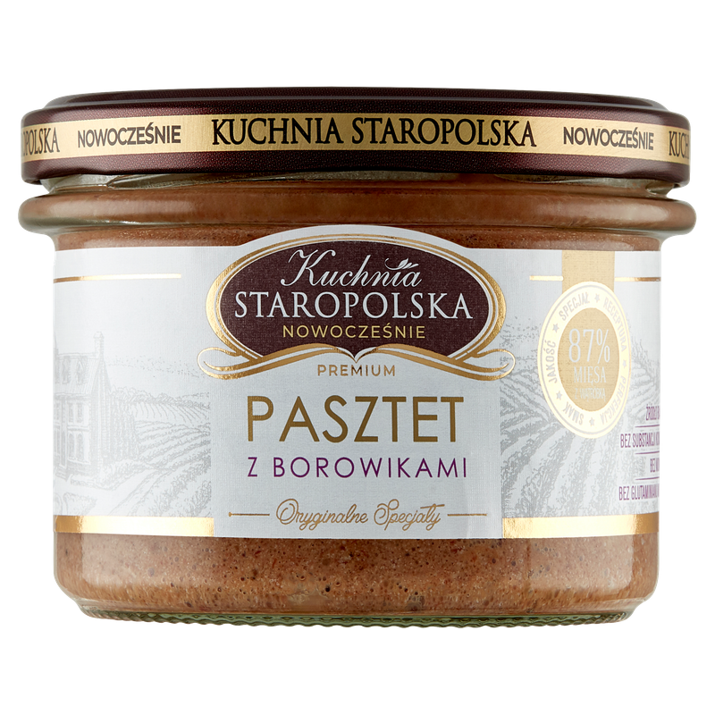 Pasztet z borowikami 160g
