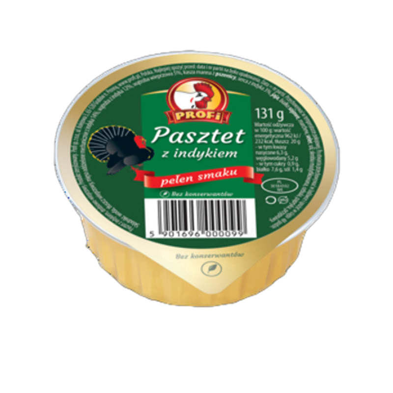 Profi Pasztet z indykiem 131g