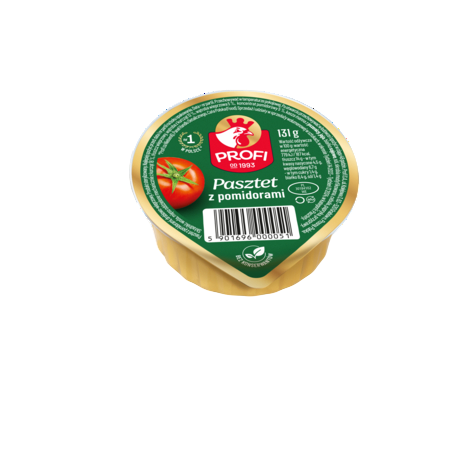 Profi Pasztet z Pomidorami Drobiowy Wieprzowy Pomidorowy do Smarowania 131g