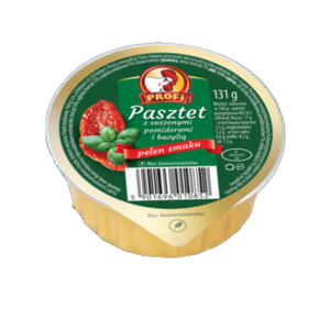 Profi Pasztet z suszonymi pomidorami i bazylią 131g