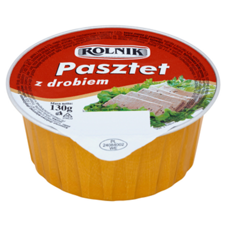 Pasztet z drobiem 130g Rolnik