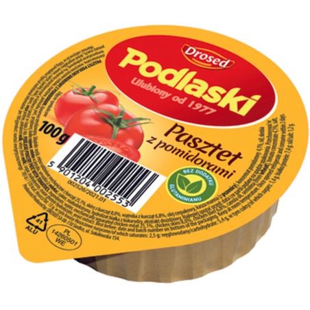 Pasztet podlaski drobiowy z pomidorami 100g