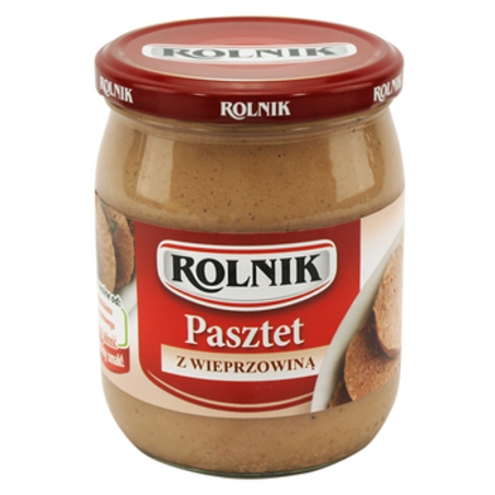 Pasztet z wieprzowiną 480 g Rolnik
