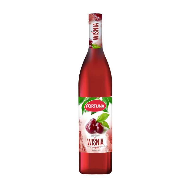 Fortuna Syrop o smaku wiśniowym 440 ml