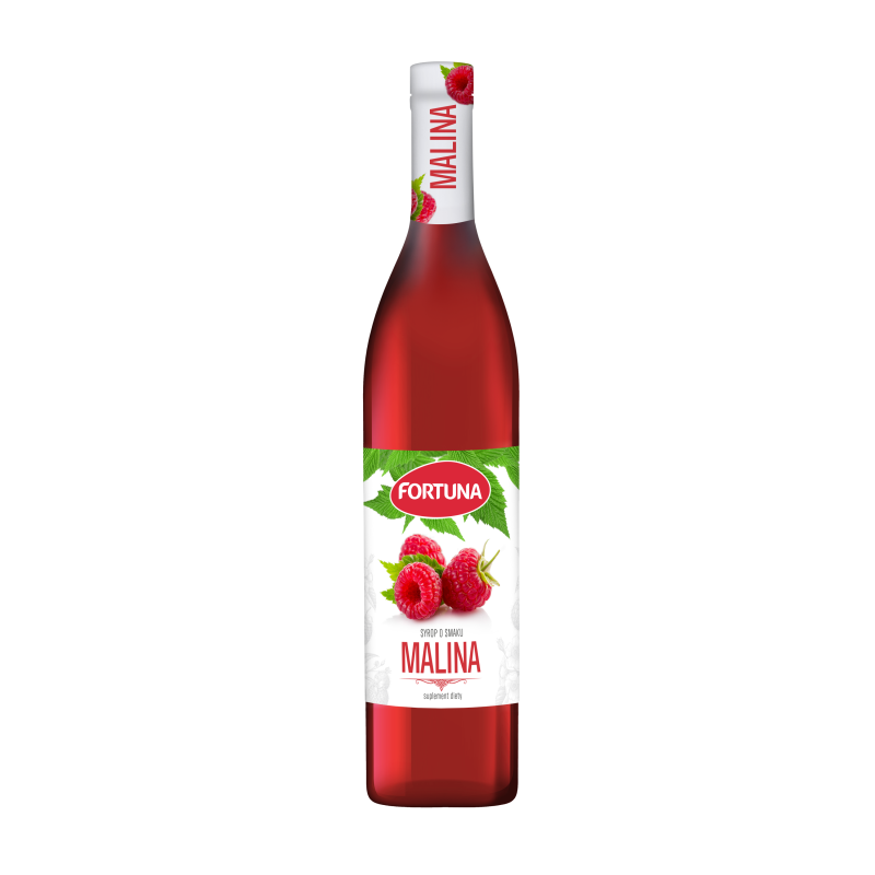 Fortuna Syrop o smaku malinowym 440 ml