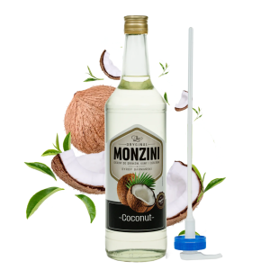 Syrop Monzini kokos 1L z pompką
