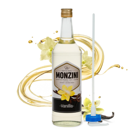 Syrop Monzini wanilia 1L z pompką