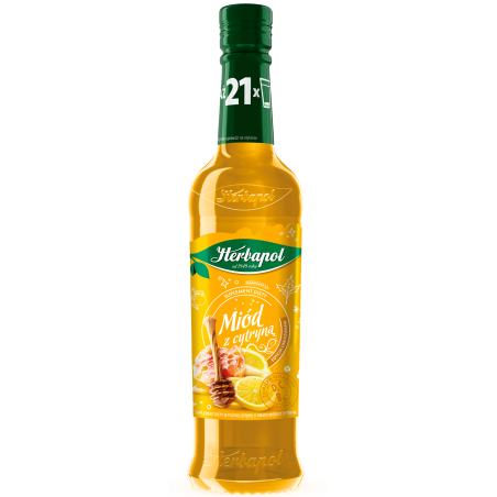 Miód z cytryną-suplement diety Herbapol Lublin 420 ml