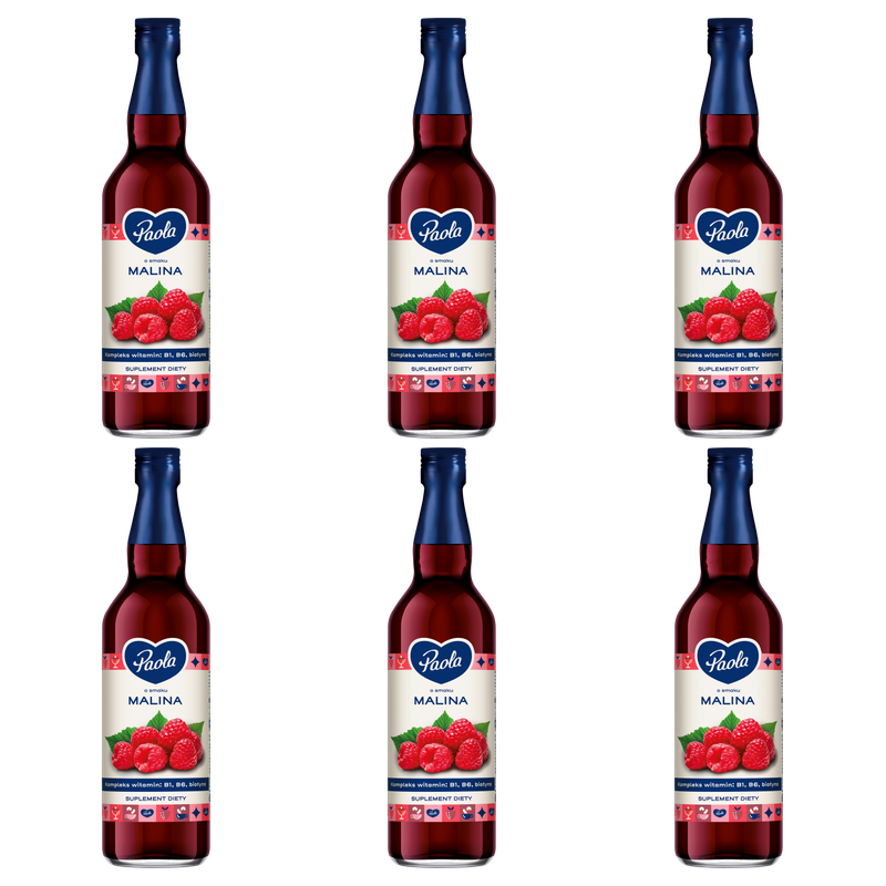 Paola Syrop Malina 680ml X6