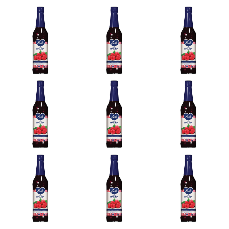 Paola o smaku malina 430 ml X9