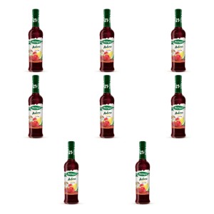 Herbapol Syrop Owocowy Koncentrat o Smaku Malina z Cytryną z Witaminami 420ml X8