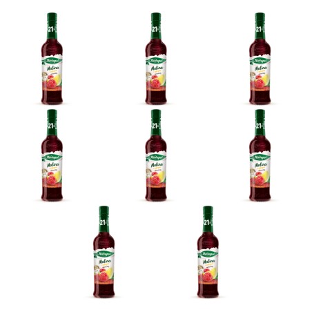 Herbapol Syrop Owocowy Koncentrat o Smaku Malina z Cytryną z Witaminami 420ml X8
