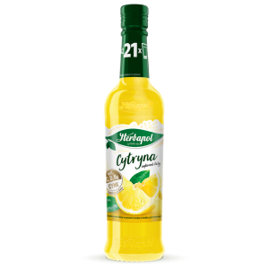 Herbapol syrop suplement diety cytryna z witaminami C,D,B6 i cynkiem 420ml
