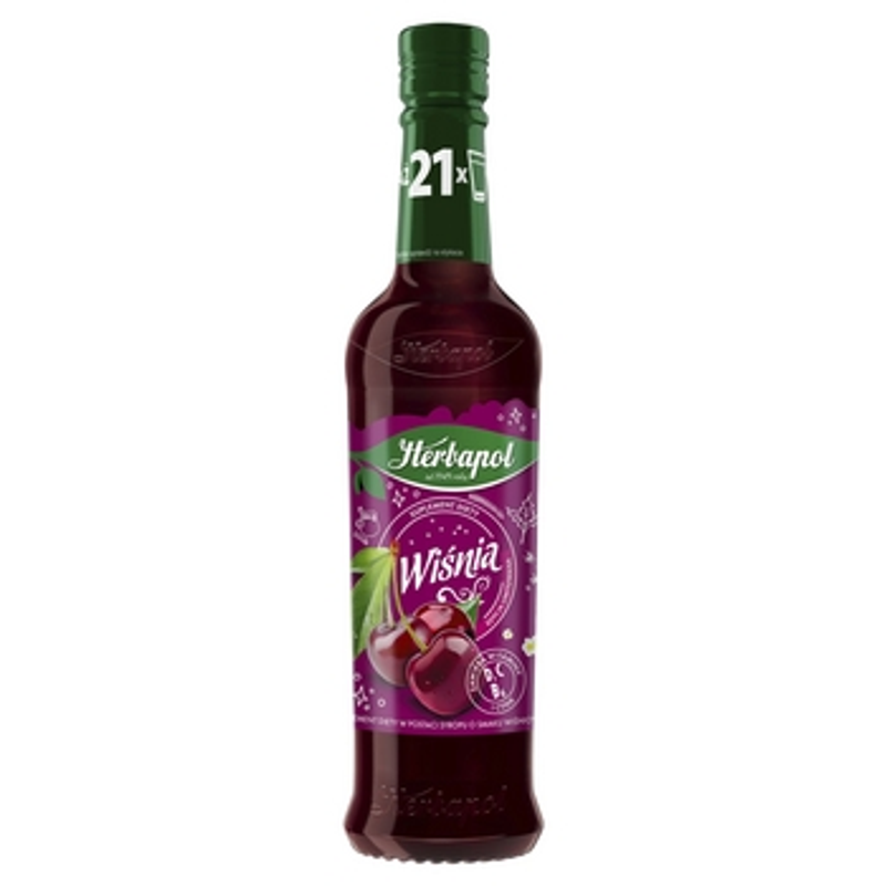 Wiśnia Suplement diety Herbapol Lublin 420 ml