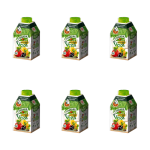 Tymbark Vega Sok z warzyw i owoców Śródziemnomorski ogród 500 ml X6