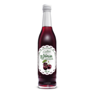 Excellence Syrop o smaku wiśniowym Serwetka 430 ml. suplement diety
