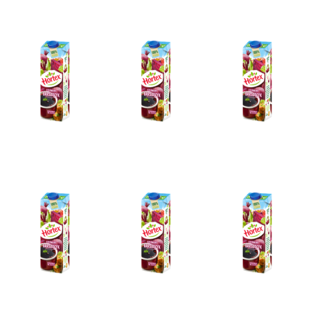 Hortex Czerwony Barszczyk sok karton 1L X6