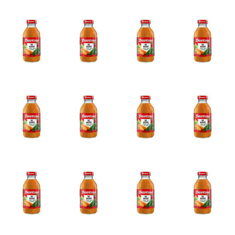 Sok marchew z cukinią i selerem naciowym 300ml Dawtona X12