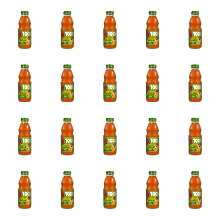 Kubuś 100% jabłko marchew banan 300 ml X20