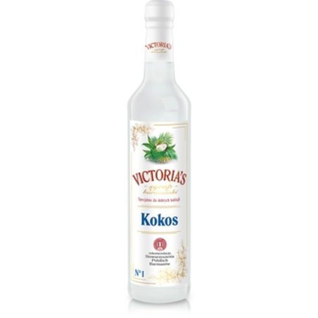 Syrop barmański kokos Victoria's 490ML
