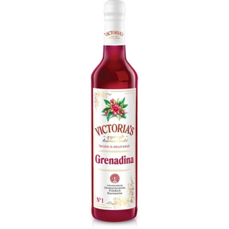 Syrop barmański grenadina Victoria Cymes 490ML