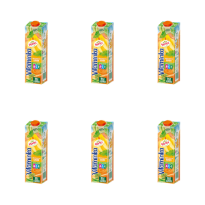 Hortex Vitaminka Jabłko, marchew, banan sok karton 1L X6