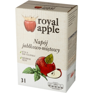 Napój jabłkowo-miętowy Royal apple NFC 3l