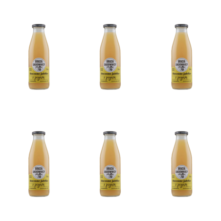 Bracia Sadownicy sok tłoczony 750 ml jabłko + pigwa X6