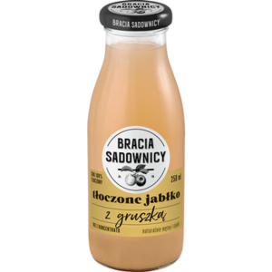 Bracia Sadownicy sok tłoczony 250 ml jabłko z gruszką